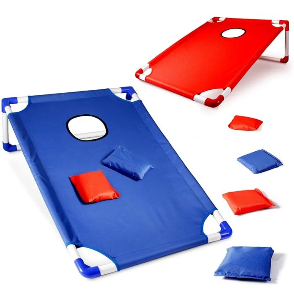 Portable Cornhole Set — Board & 6 Bean Bags 3