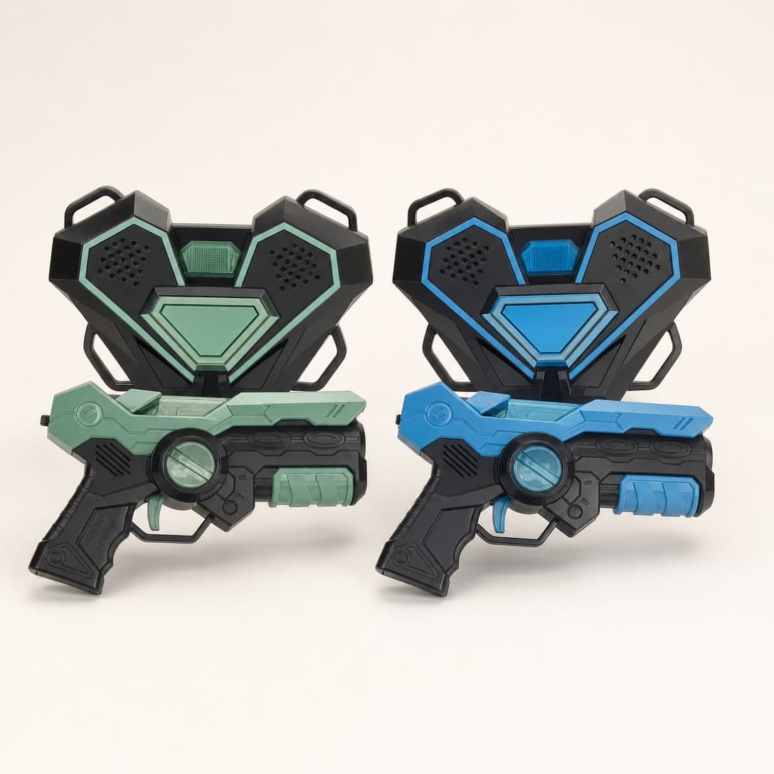 Laser Tag Battle Set — 2-Player with Vests 8