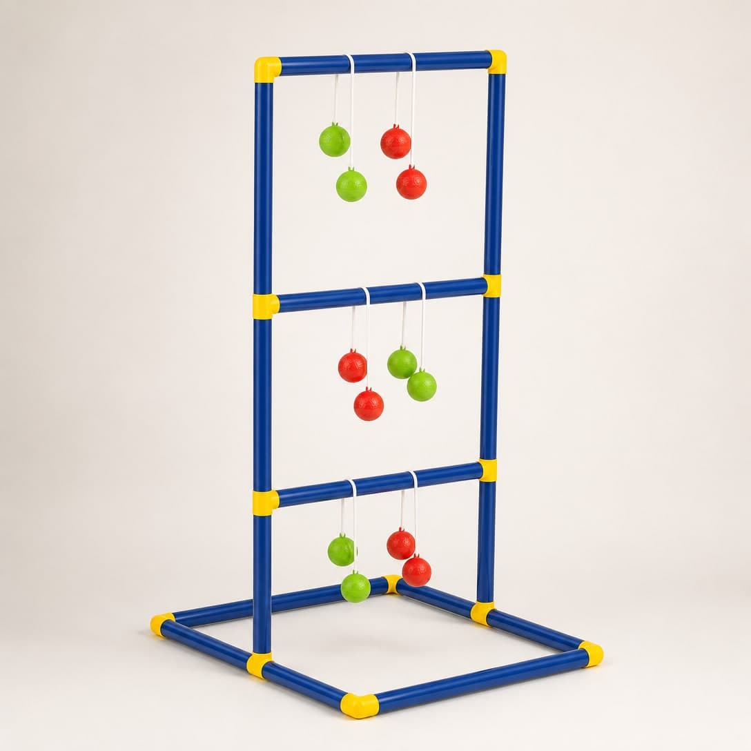 Ladder Ball Toss — Portable Family Game Set