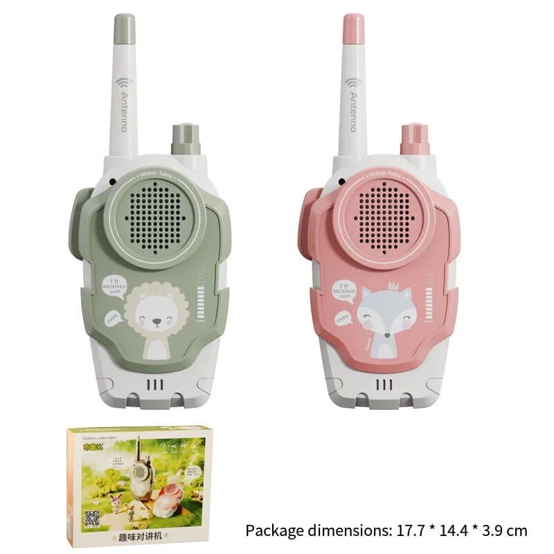 Kids Walkie-Talkies — 2-Pack Adventure Communication Set
