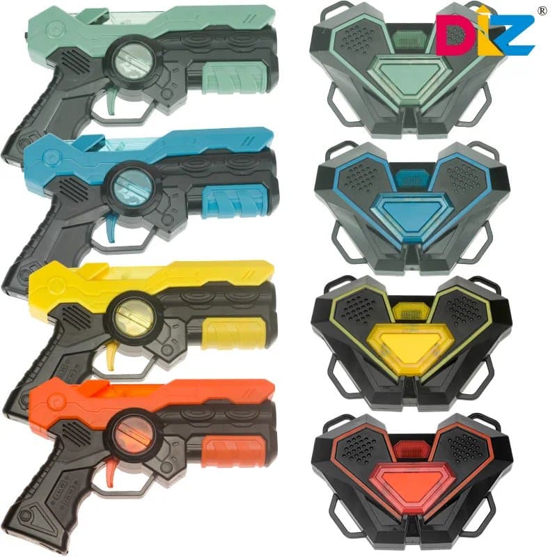 Laser Tag Battle Set — 2-Player with Vests