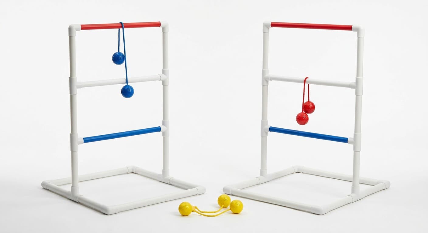 Ladder Ball Toss — Portable Family Game Set